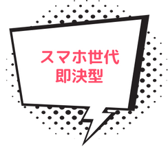 スマホ世代即決型